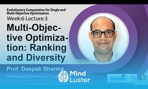 Mind Luster - Learn Lec 19 Multi Objective Optimization Ranking and Diversity