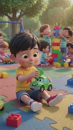 🎯 Title: 🚗 Little Boy’s Magic Toy Car Adventure! 😍✨ #Shorts #viral