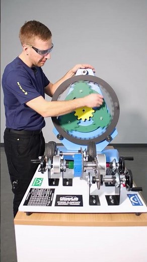 Visually demonstrating planetary gear set ratios