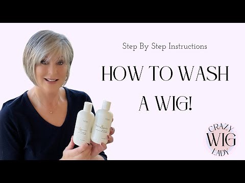 How to WASH A WIG | Step by Step Instructions | CrazyWigLady