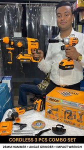346K views · 3.2K reactions | CORDLESS 3 PCS COMBO SET . All India Delivery Service Available  (Our Contact Number :+91 73036 28771) . @infoahglobal . #powertools #tools #construction #handtools #toolsofthetrade #dewalt #makita #cordlesstools #electrician #contractor #tool #drill #ingcoindia #meenabazaar #gbroaddelhi #machineshop #wallrepair #wallchaser #machine #powertoolsindia | AH Global Solutions | Facebook