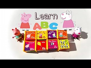 Learn Abc letters with Peppa pig’s Phonic Alphabet Educational Toy | ABC learning Toy