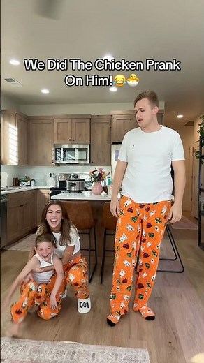 We Got Him!💀😂🐣#prank #funny #trizzy #notenoughnelsons #couple #blendedfamily #dance #jokes #lol