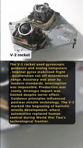 German V-2 Guidance | Military History Talks