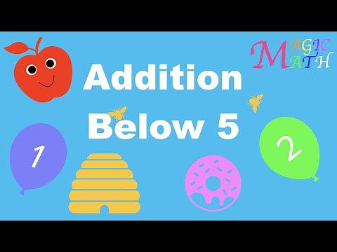 Addition for Kids | Addition up to 5 | Kindergarten and First Grade Math Lesson