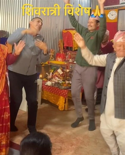 Organic Dance on the ocassion of Shivaratri #dance #organic #temple #shorts