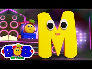 Mの発音の歌 | こども のうた | アニメーション | Bob The Train Japan | 日本語 の童謡