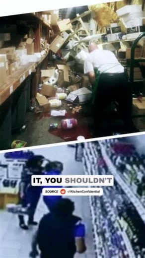 Don't risk starting your day with a shelving nightmare! 😨😱 Protect your staff and supplies by using Metro shelving, the only shelving with a guarantee to NEVER collapse. Learn more here: https://metro.com/nevercollapse #foodservice #kitchenconfidential #shelving #kitchenstorage | Metro Foodservice