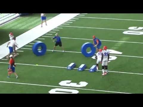 LB Tackling Drills - Donut Tackling Drill