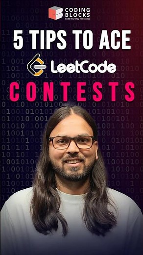 Learn how to ace Leetcode Contests with expert tips from Abhishek Bhaiya! #codingblocks #leetcode