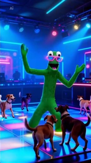 NINGUÉM ESPERAVA O GREEN DANÇANDO #roblox #raibowfriends #green #fypシ #meme #dançando #shorts