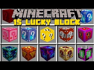 Minecraft cách để cài mod lucky block