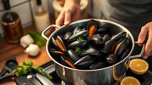 how to cook mussels without wine? - Test Food Kitchen