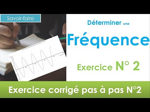 Comment calculer la fréquence d'un signal en 2 minutes exercice N°2 🔊🔋 (niveau 4ème et +)
