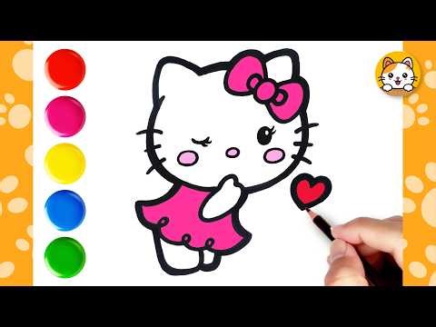 💕 Draw This Adorable Hello Kitty in Minutes | Beginner Drawing