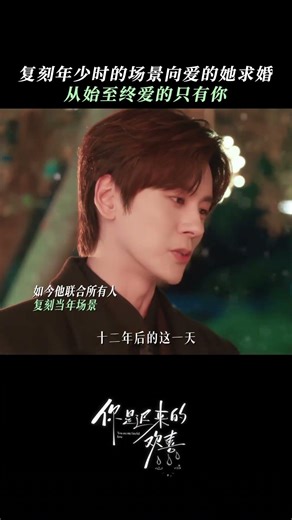 “你願意嫁給我嗎”“我願意”🌸你是遲來的歡喜 You are my fateful love 鄭合惠子&魏哲鳴