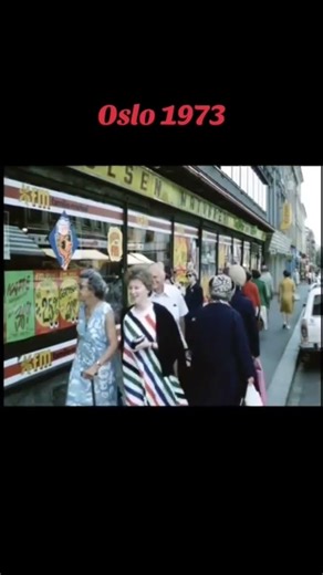 Oslo in 1973 #oldhistory #viral #norway