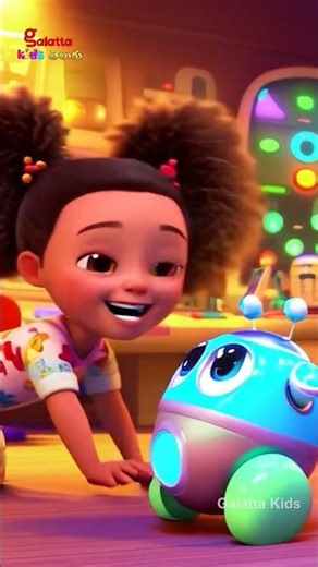 చిన్న చిన్న రోబో - The Little Robot | Telugu Nursery Rhymes for Children's | Galatta Kids | Shorts