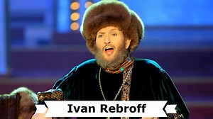 Heute ist der 15. Todestag des deutschen Sängers † Ivan Rebroff (eigentlich Hans Rolf Rippert). Geboren am 31. Juli 1931 in Berlin-Spandau und gestorben am 27. Februar 2008 in Frankfurt am Main. Ivan Rebroff betrat eine Bühne nie ohne die für ihn typische russische Pelzmütze. Das unverwechselbare Erscheinungsbild des Sängers wurde vier Jahrzehnte lang zu seinem Markenzeichen. Dazu gehörten auch ein schwerer Pelzmantel, der gepflegte Vollbart sowie eine starke Stimme, die mit Überzeugung das russ