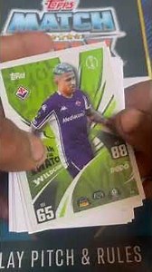MATCH ATTAX football cards unboxing 2025. #newcollection