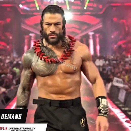 ☝️ The Tribal Chief's Coldest Entry Ever 🥶🔥