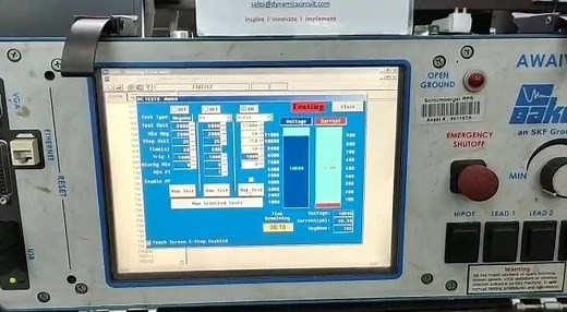 SKF Baker AWAIV -12 Motor Analyzer Repair and Calibration by Dynamics Circuit (S) Pte. Ltd. The SKF Static Motor Analyzer – Baker AWA-IV series of electric motor analyzers are fully-automated, user-programmable instruments that deliver reliable testing of motors with repeatable results, regardless of user. These easy-to-use instruments perform a wide range of electrical tests, including surge, DC hipot, step voltage, continuous ramp, meg-Ohm and winding resistance tests. Models include the Baker
