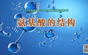 微视频《氨基酸的结构》（字幕版）