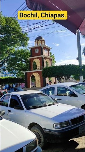 reloj del parque bochil, Chiapas.