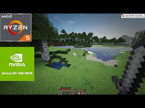 Minecraft 1.20.1 - FPS Test AMD Ryzen 5 5600 & GTX 1660 SUPER OC