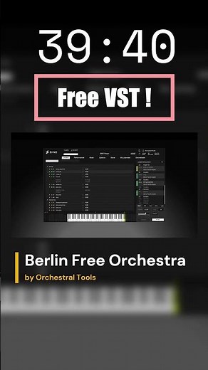 【New VST】Amazing! €2499 value Extracted! Best Orchestra VST! Orchestral Tools Berlin Free Orchestra