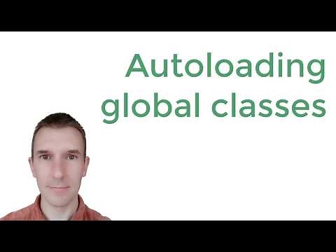 PHP namespaces 9/10: Class autoloading - autoloading classes in the global namespace