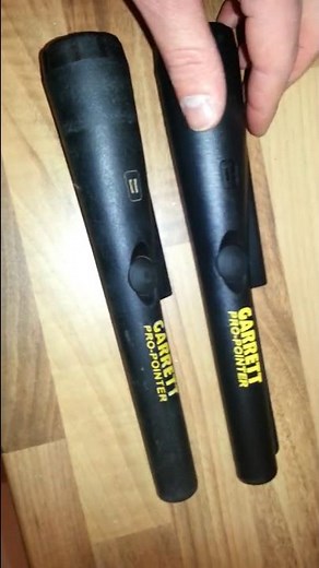 Garrett pro pointer real and fake side by side