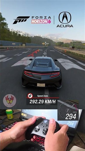 Forza Horizon 6 | Acura NSX Type S | Xbox Wireless Controller Gameplay