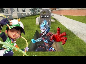 BOBOIBOY SORI MENEMUKAN KUBURAN RETAK'KA!