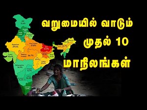 Top 10 Poorest States in India | Poor State | #india