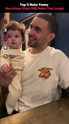 Top 5 Baby Funny Reactions That Will Make You Laug