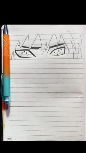 madara uchiha 🫨#drawingtutorial #fypシ゚viral .