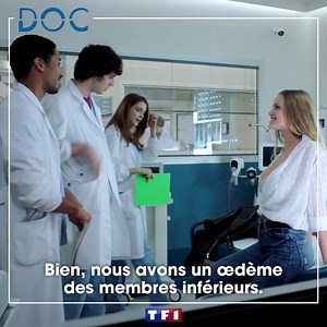 #Doc "Ah, vous ne perdez pas de temps vous." 😅 Il y en a deux qui ont l'air d'être pressé de faire cet examen. 🩺👨‍⚕️ 📺 RDV ce soir à 21H05 sur TF1 et MYTF1 ! ⬇️ | TF1