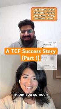 A TCF Success Story (Part 1) #tcf #learnfrench #french