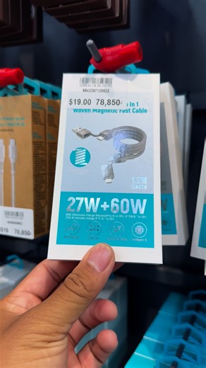 Devia ultra 2 Multi Functions 4 In 1 Woven Magnetic Fast Cable(1.2m)-ec655-titanium| 120822 មានខ្សែរសាកតែមួយអាចប្រើបានច្រើន model មានគុណភាពល្អ តម្លៃត្រឹមតែ $19⚡️⚡️ 📍 លោកអ្នកអាចស្វែងរកជាវបានពីគ្រប់សាខារបស់ #iOne ដែលនៅជិតលោកអ្ន ក • iOne Sothearos ៖ អុីអនម៉លភ្នំពេញ 023 99 31 81 • iOne Sen Sok ៖ អុីអនម៉លសែនសុខសុីធី 023 99 31 61 • iOne2u ៖ ជាន់ផ្ទាល់ដី អគារ iOne ផ្លូវម៉ៅសេទុង សង្កាត់បឹងកេងកង 023 99 61 72​ ​----------------- ​Order Online: https://www.ionecards.com/merchant/merchant-products/55 ☎️ព័ត