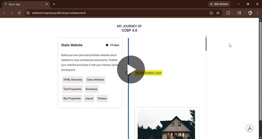 #reactjs #frontenddevelopment #webdevelopment #javascript #learning #mern #reactchrono #nxtwave #ccbp | Muhammed Shaheer K