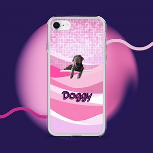 Coque iPhone Labrador Marron – Personnalisée avec le nom de votre chien - Etsy France