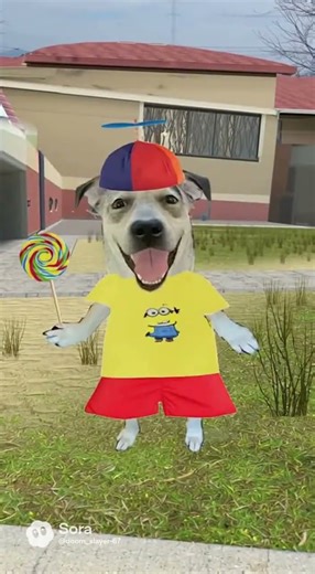 This is an ai video my friend made of my pfp #assemblyai