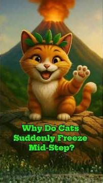 Why Do Cats Suddenly Freeze Mid-Step? | The Meowassic Threat Lock