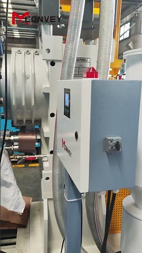 Plastic Vacuum Hopper Loader for Pipe Production Line #machine #manufacturing #automation #conveyor