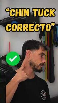 “Chin Tuck Correcto: Flexión + Retracción sin Compensar el Cuello” #curiosidades