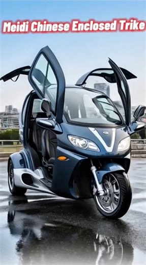 Meidi Chinese Enclosed Trike 🔥 Electric Cabin Tricycle Full Review|The Cheapest Electric Mini Car⚡️