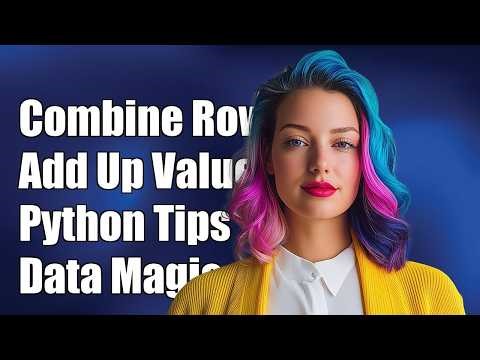 python combine rows in dataframe and add up values