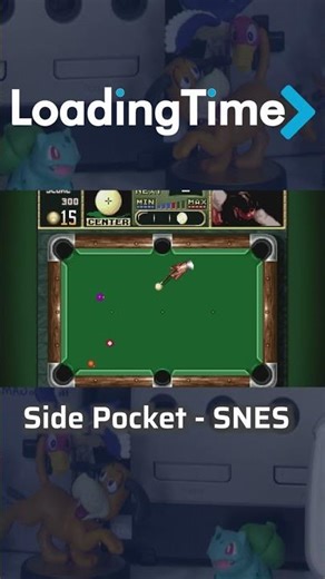 #gamingshorts Relembrando Side Pocket, clássico da sinuca/bilhar #snes #snooker