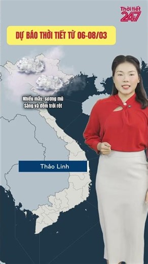 Cập Nhật Mới Nhất Về Thời Tiết Cả Nước Từ 06-08/03/2026 | THỜI TIẾT 24/7